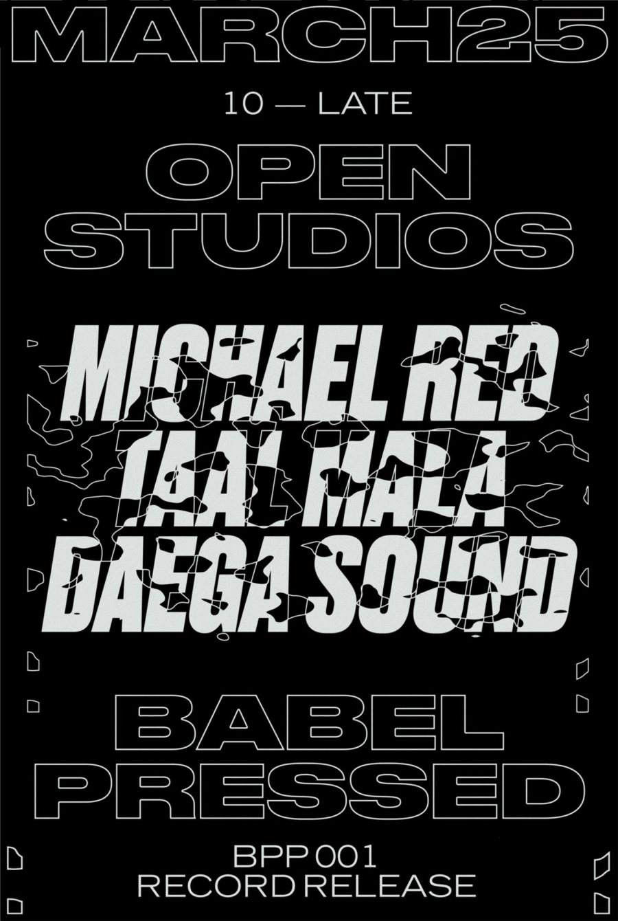 Taal Mala, Michael Red, Daega Sound - Babel Pressed Record Release - Página frontal