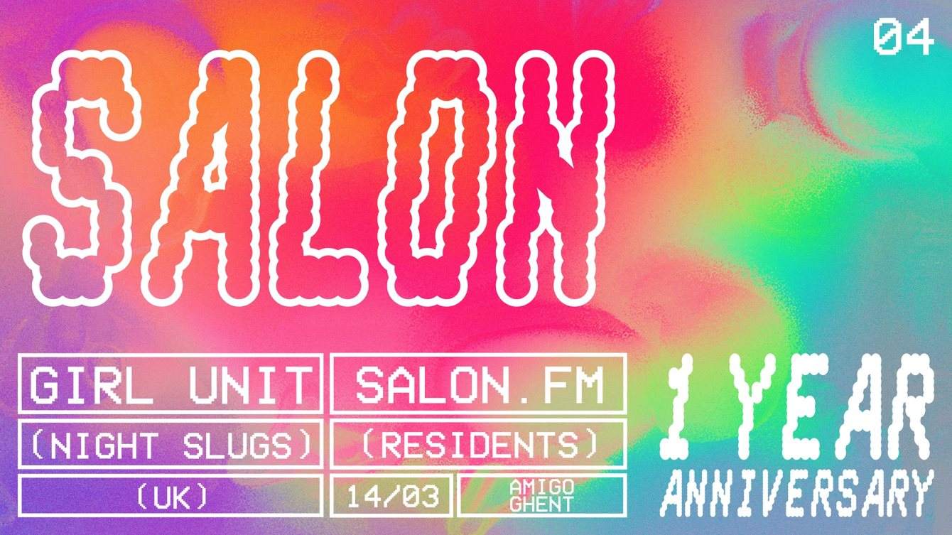 Salon #4 with Girl Unit (UK) - Página frontal