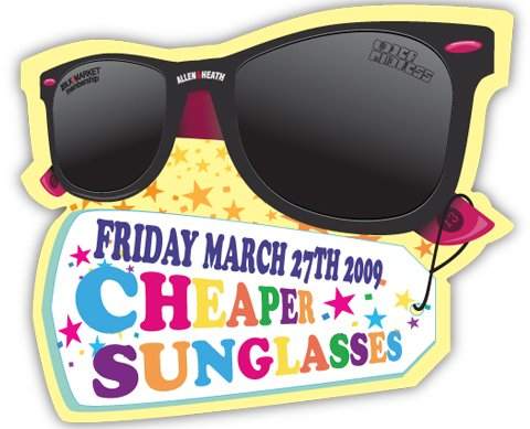 Cheap Sunglasses presents 1 Year Anniversary - Cheaper Sunglasses Moon Harbour Showcase - Página frontal