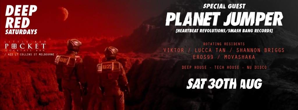 Deep Red Saturdays Feat. Planet Jumper - Página trasera