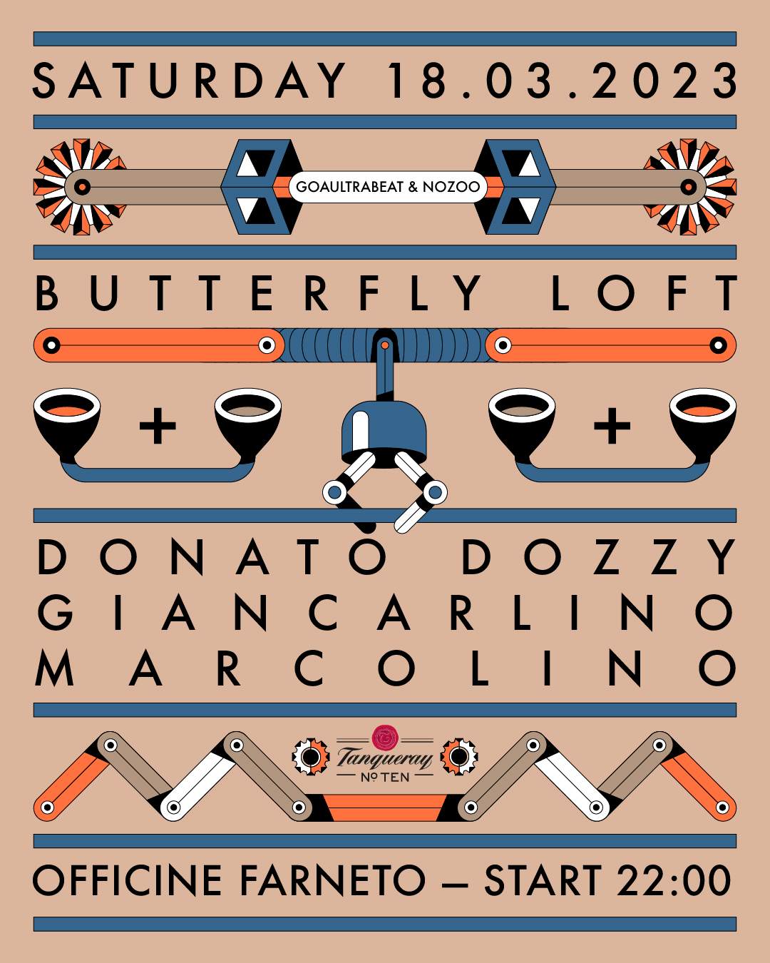 BUTTERFLY LOFT: Donato Dozzy, Giancarlino, Marcolino - Página frontal