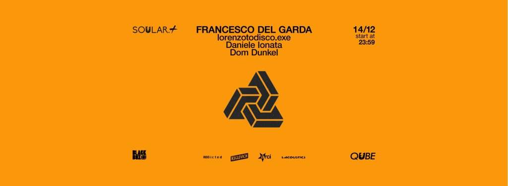 Soular Plus with Francesco Del Garda  - Página frontal