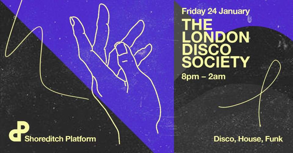 The London Disco Society - Página frontal