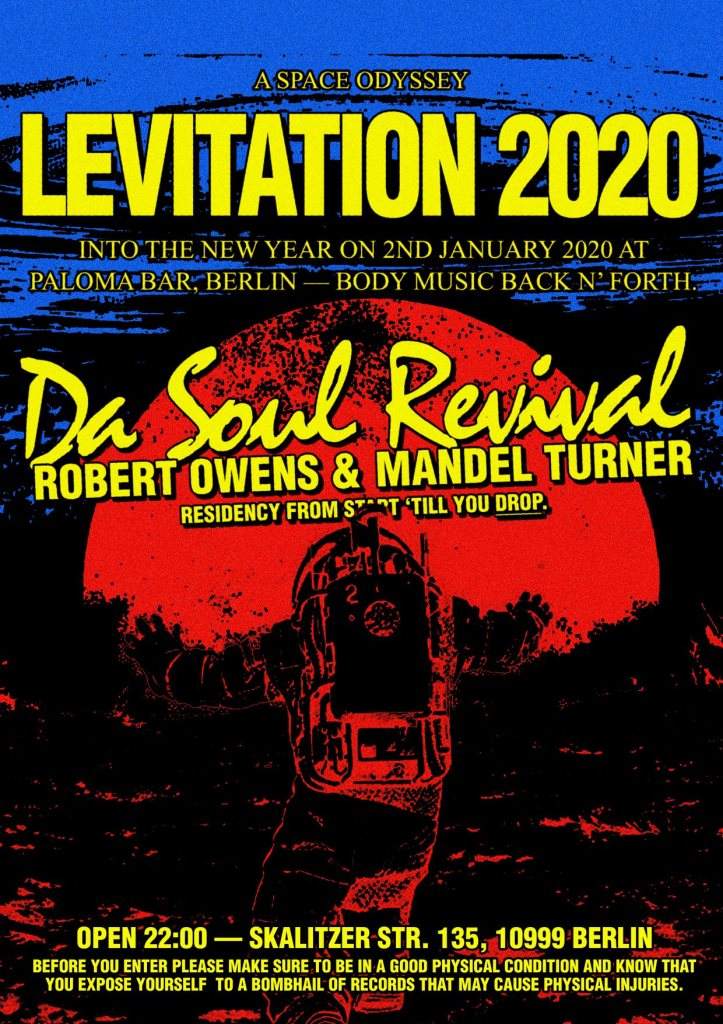 Da Soul Revival 2020: Robert Owens and Mandel Turner - Página frontal