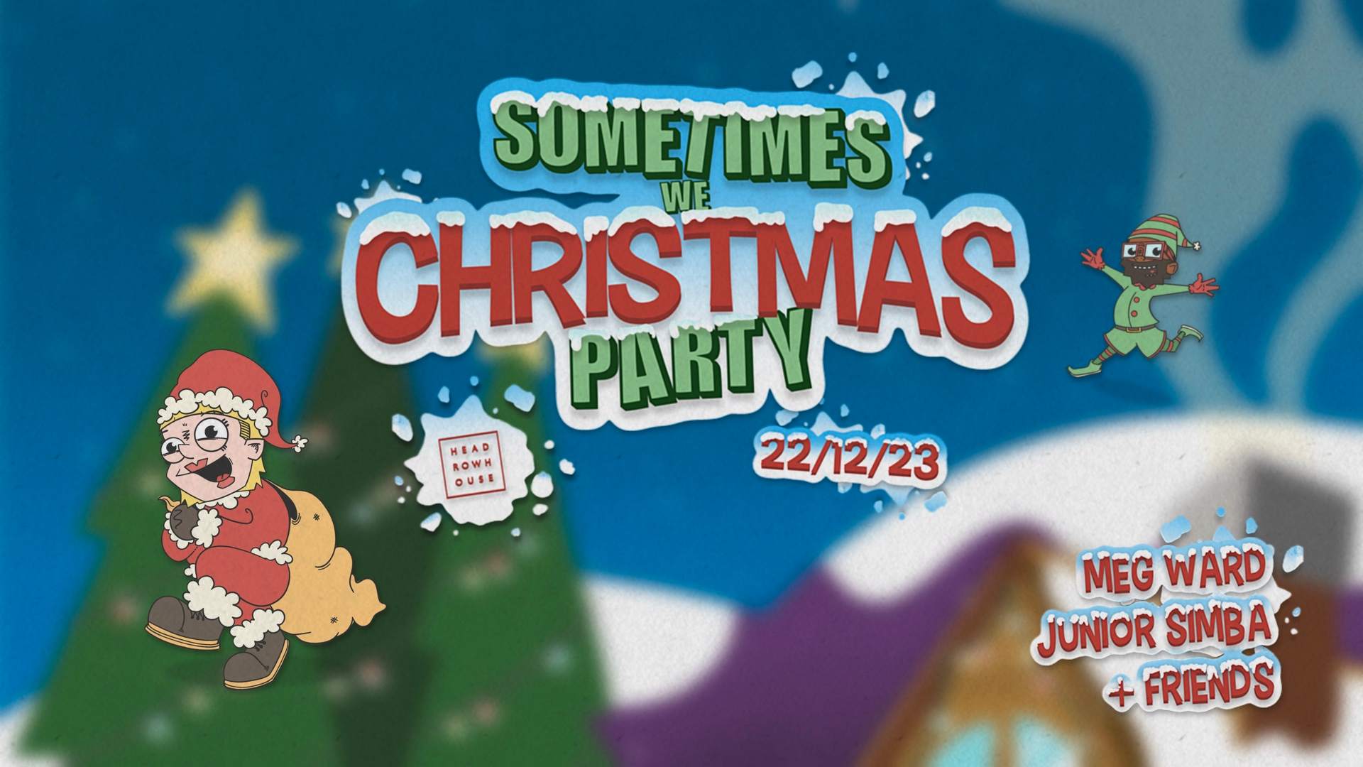 Sometimes We Christmas Party: Junior Simba , Meg Ward & Friends - Página frontal