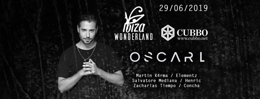Ibiza Wonderland presents: Oscar L - フライヤー表