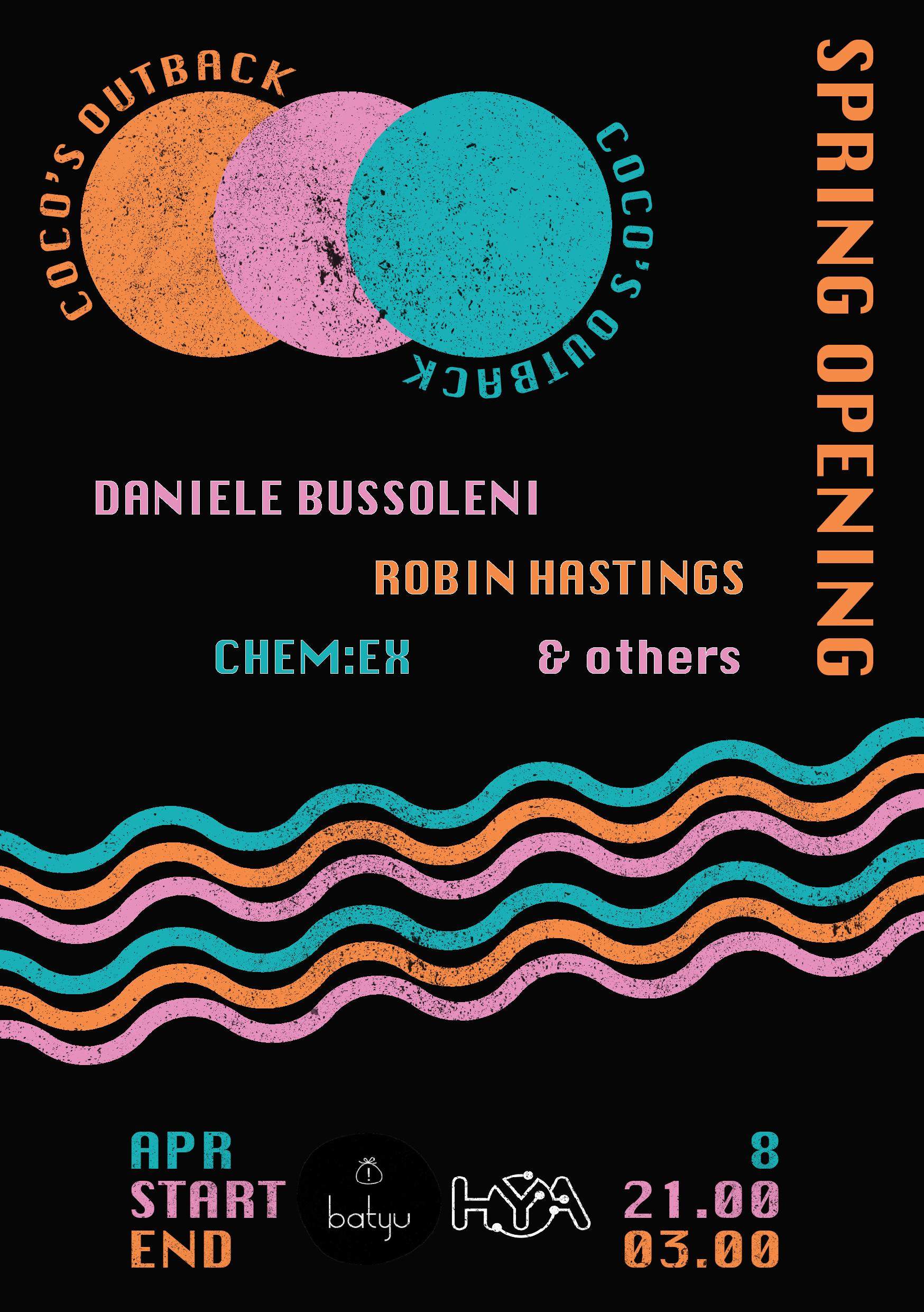 Spring Opening Rave at Coco’s Outback, Amsterdam