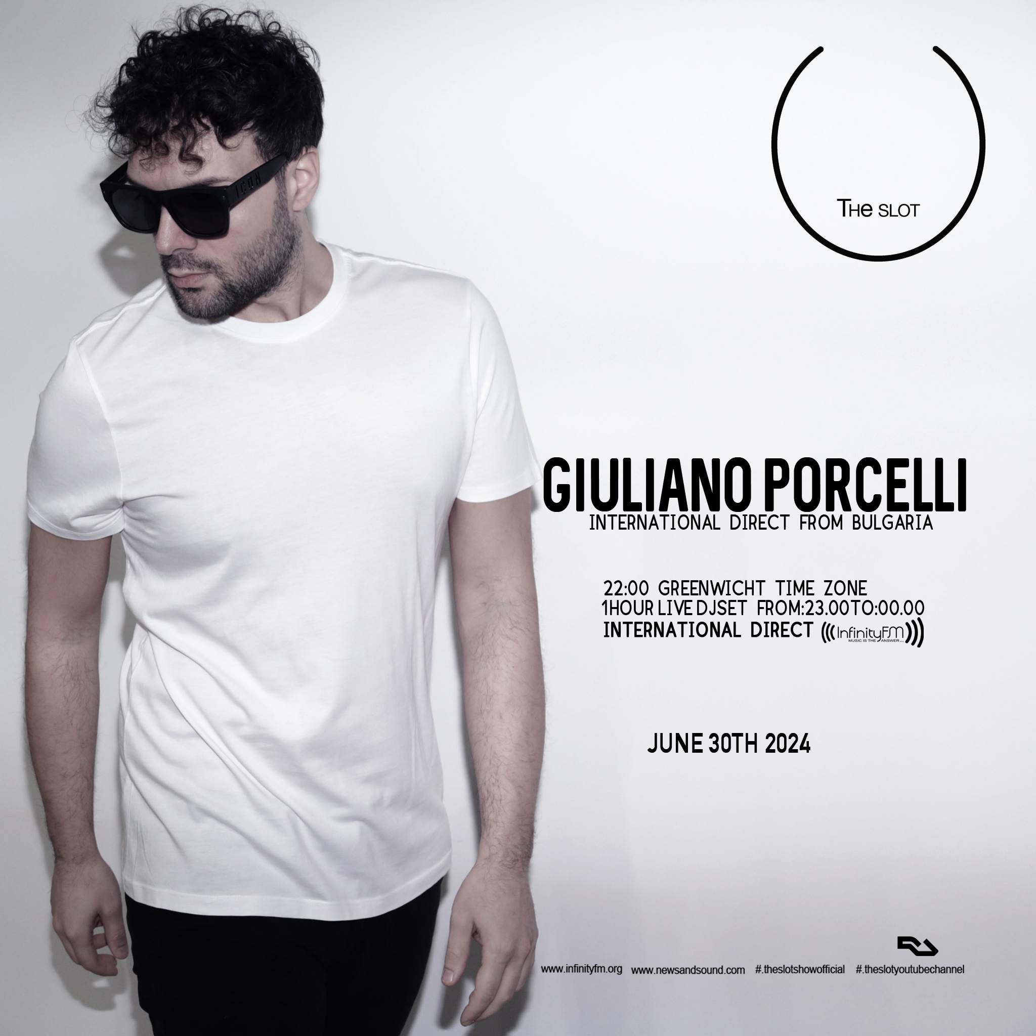 INFINITY FM presenta _ Giuliano Porcelli - Página frontal