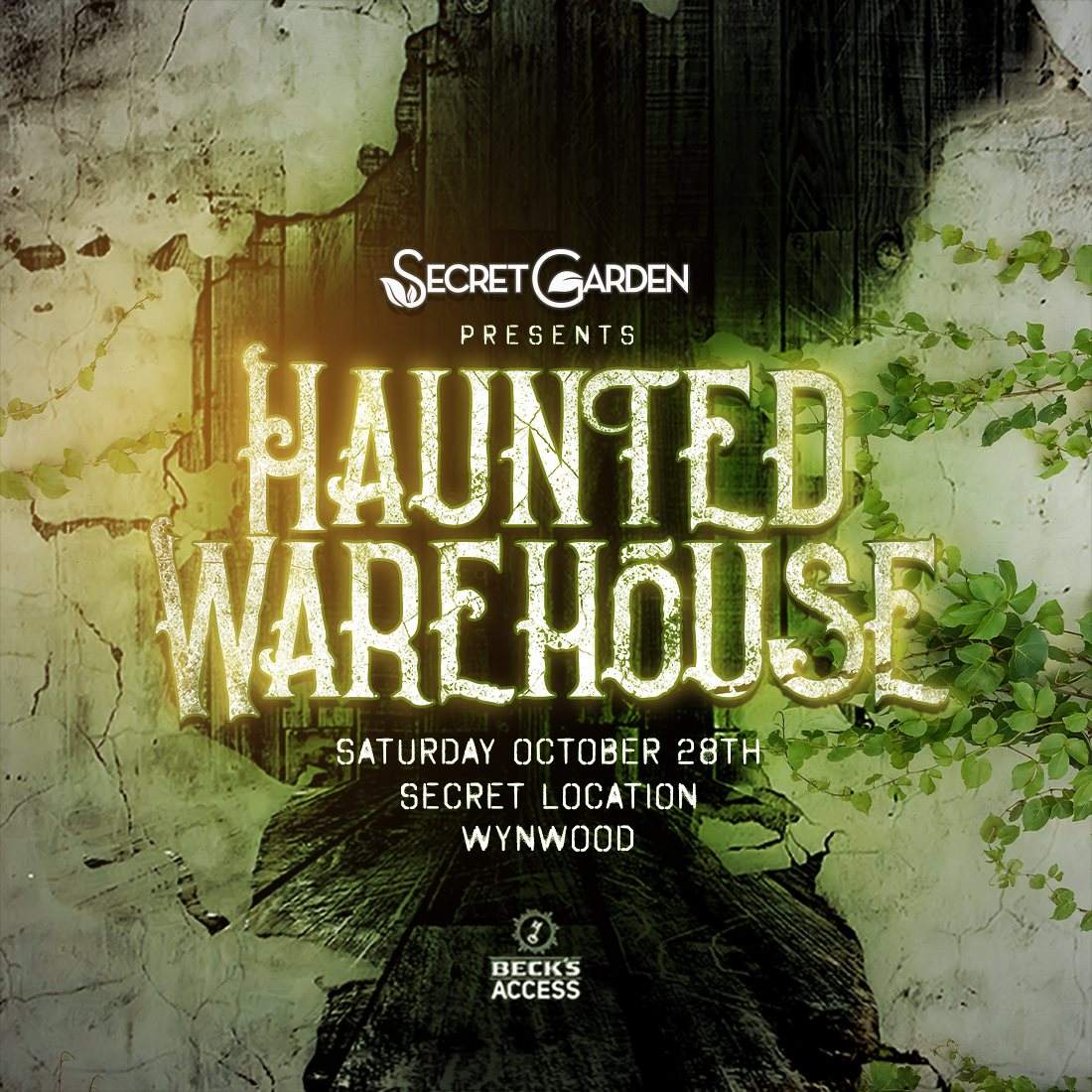 Haunted Warehouse by Secret Garden - Página trasera