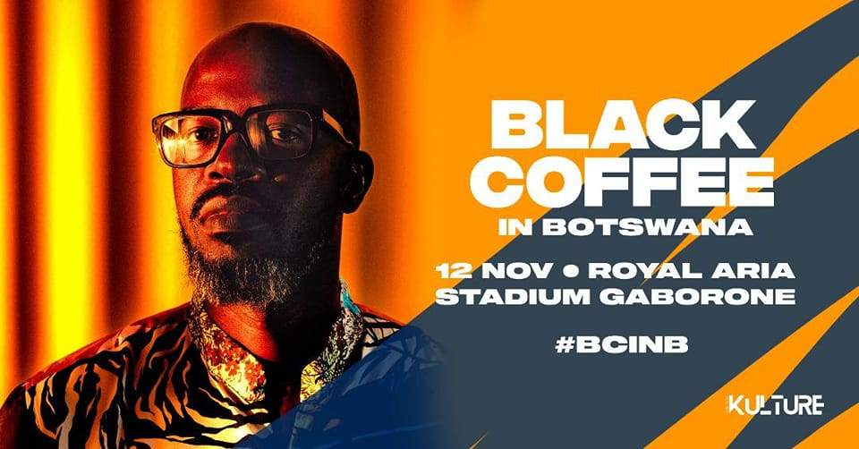 Black Coffee In Botswana - フライヤー表