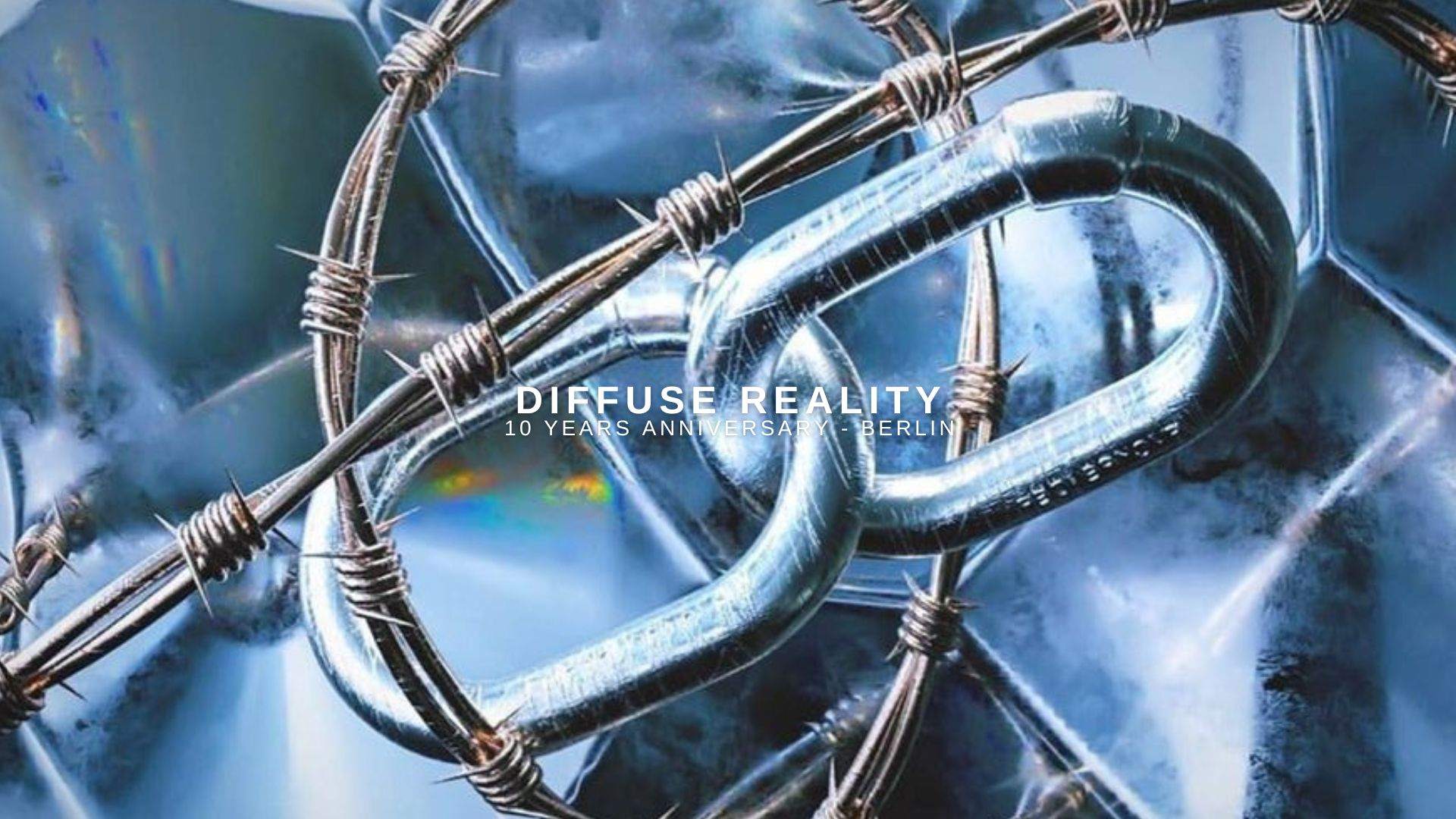 10 JAHRE DIFFUSE REALITY  - フライヤー表