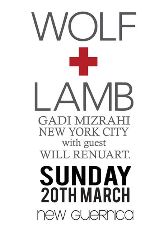 Soma Corp and New Guernica present Wolf + Lamb - フライヤー表