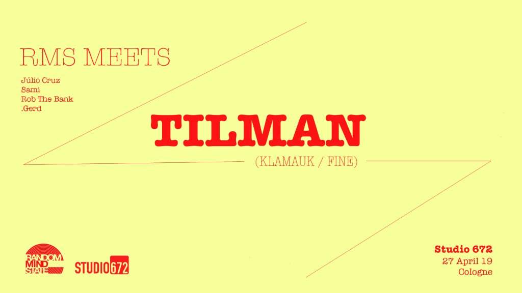 RMS Meets Tilman - フライヤー表