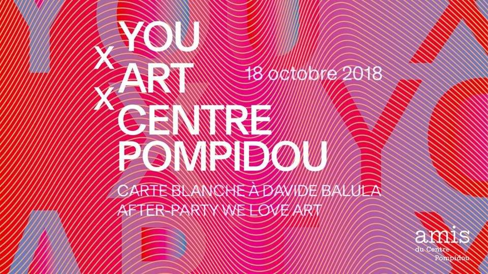 Soirée You x Art x Centre Pompidou - Página frontal