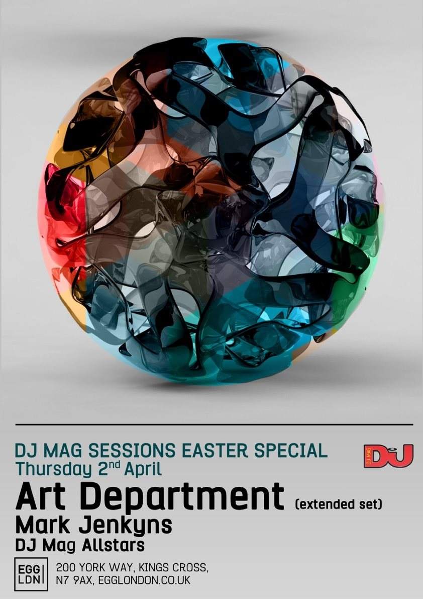 DJ Mag Sessions: Easter Special: Art Department, Mark Jenkyns, DJ Mag Allstars - Página frontal