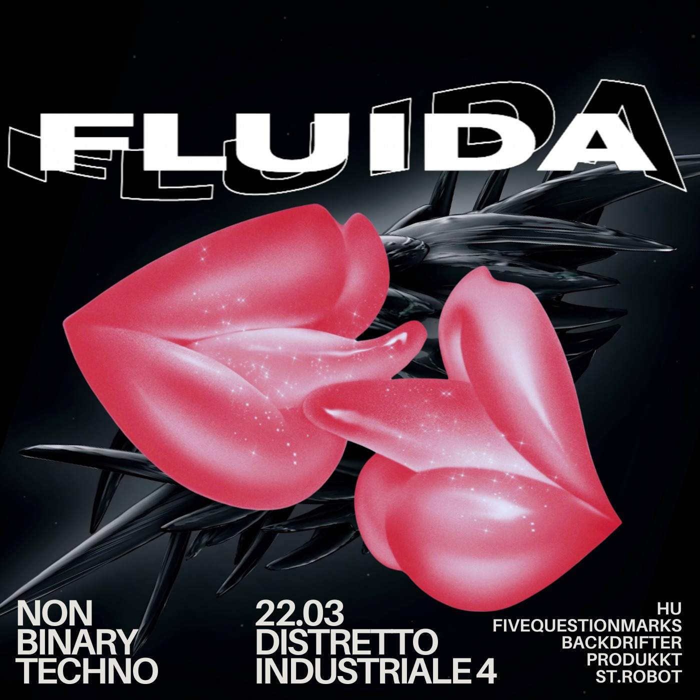Fluida Party - Milan Edition - Página frontal