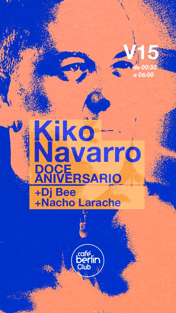 Kiko Navarro - フライヤー表