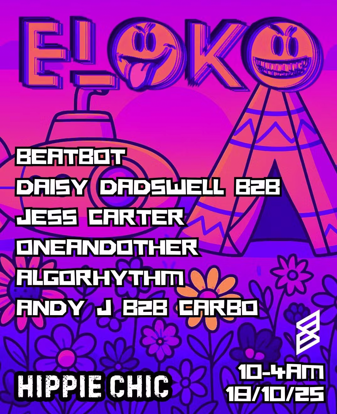 ELOKO events: Hippie chic Liverpool at Hippie Chic, Liverpool