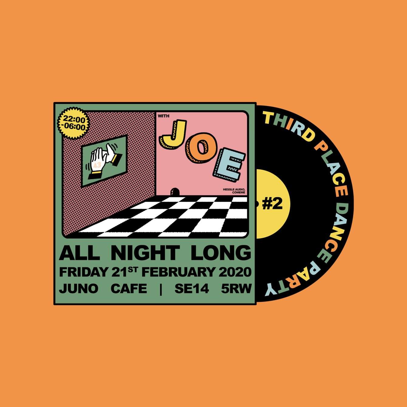 Third Place: Joe (Hessle Audio) All Night Long - Página trasera
