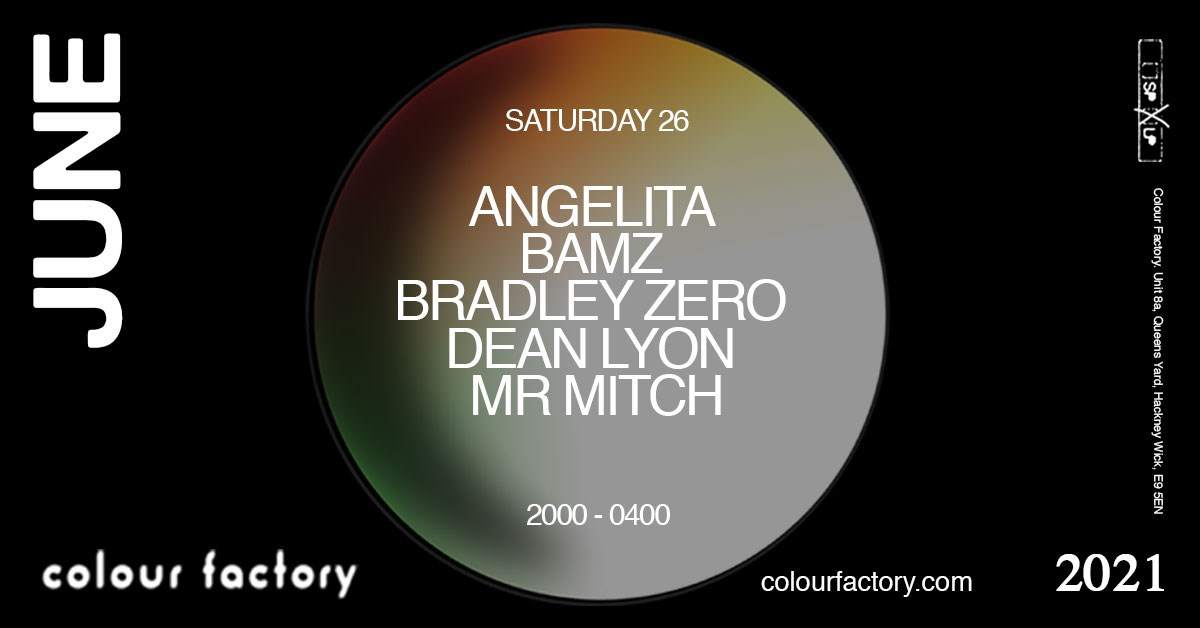 [FREE ENTRY] Colour Factory Weekender ft Bradley Zero - Página frontal