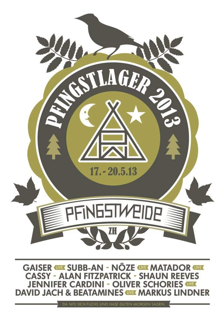 Festival Pfingstlager 2013 - Inkl. Afterhour - Página frontal