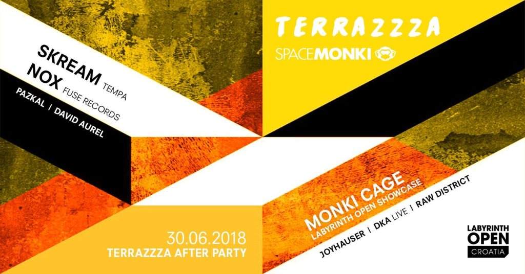 Terrazzza - After The Park with Skream & Nox - フライヤー表