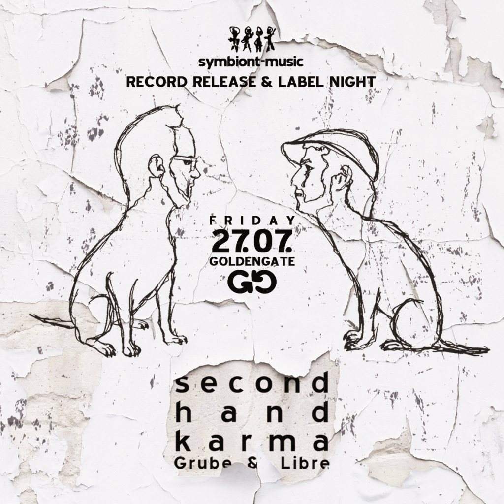 Symbiont-Music Recordrelease // Second Hand Karma EP - フライヤー表