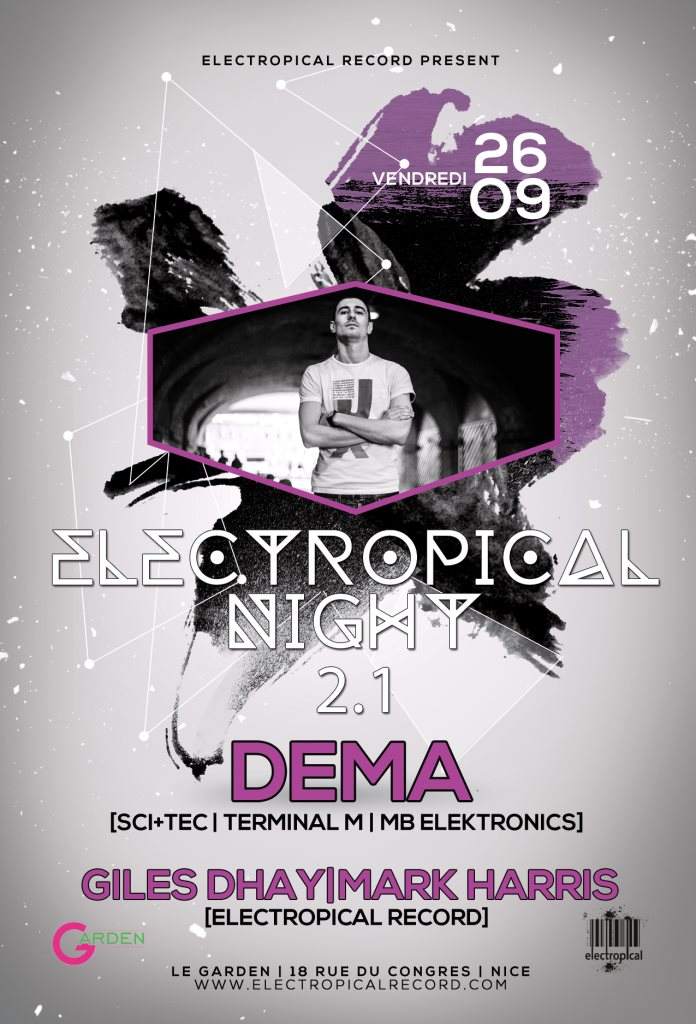 Electropical Night 2.1 - フライヤー表