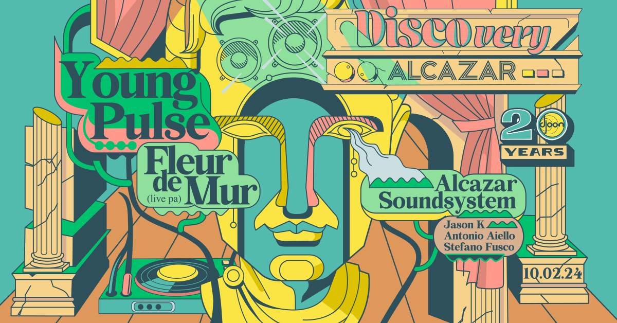 Djoon: Discovery x Alcazar Live: Young Pulse, Fleur de Mur, Alcazar Soundsystem - Página frontal