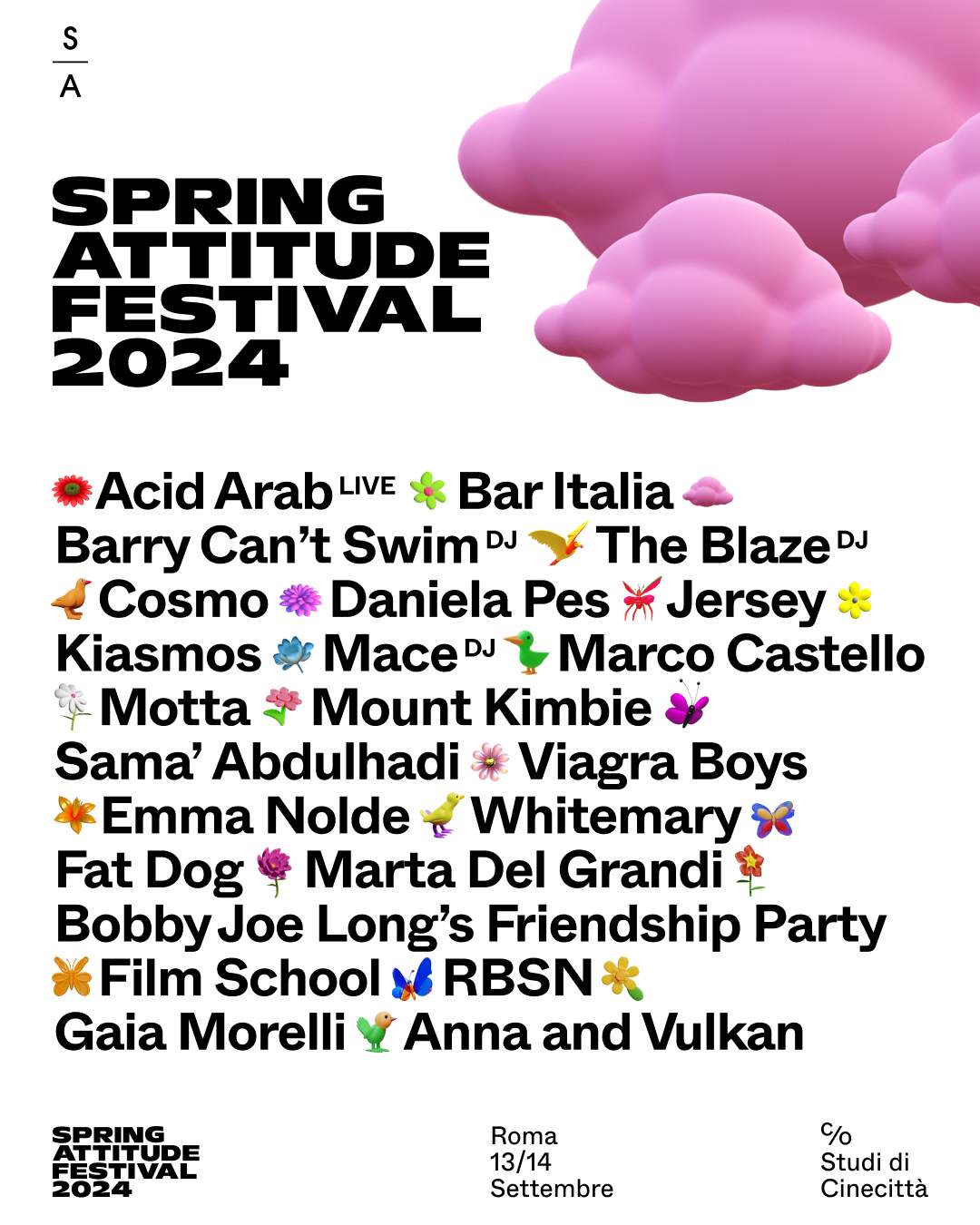 Spring Attitude Festival 2024 - Página frontal