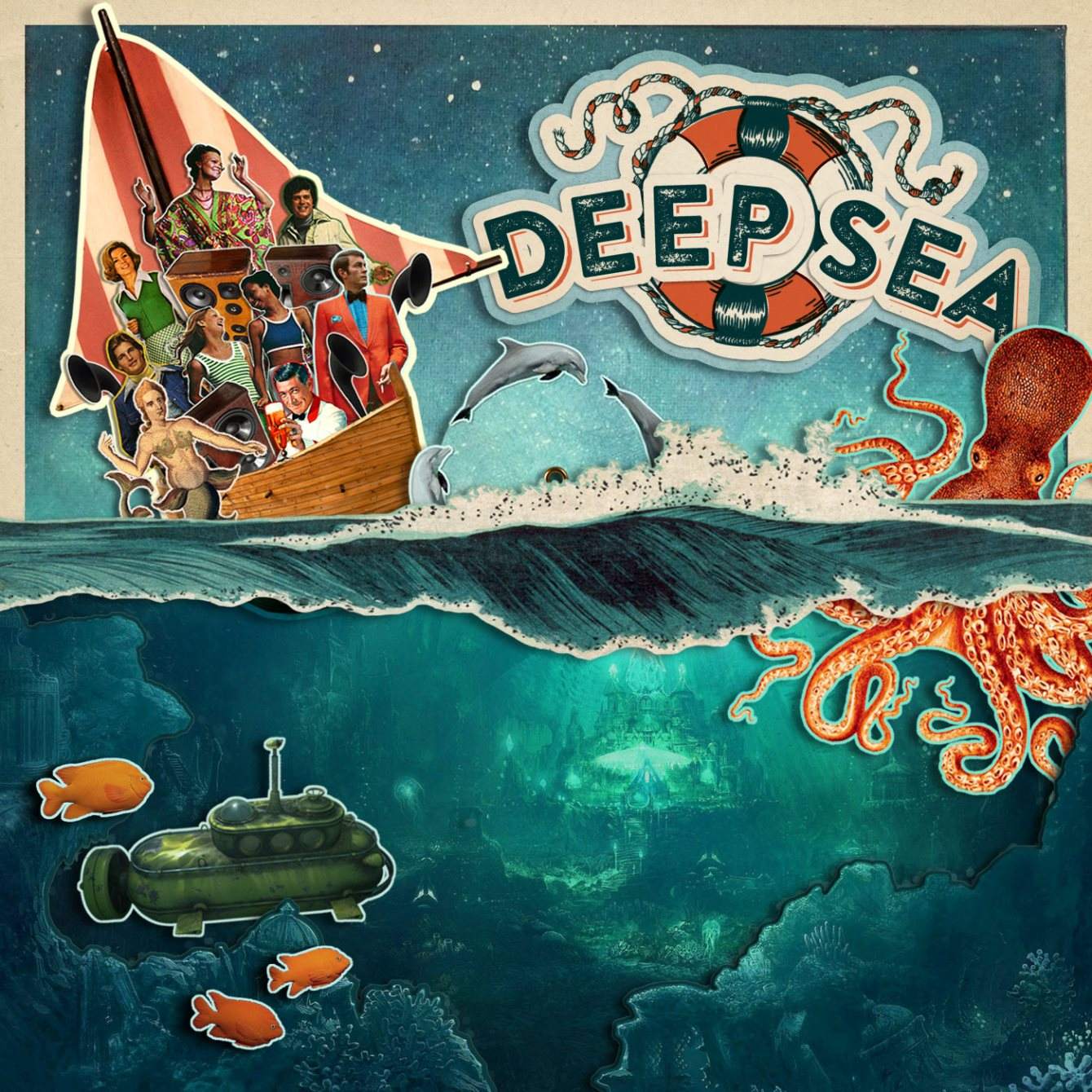 Fiction presents Deep Sea Cruise with The Drifter & Dory - Página frontal