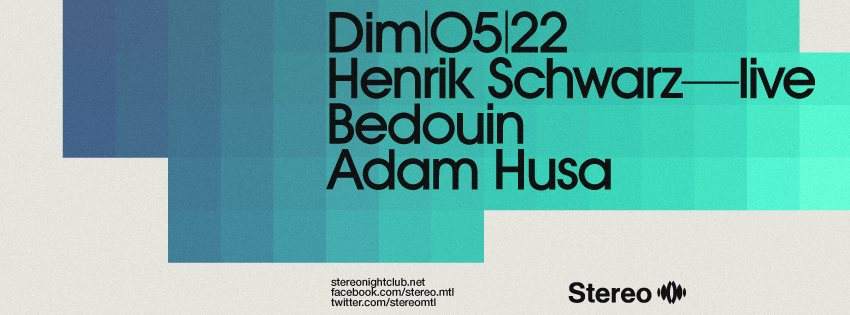 Henrik Schwarz (Live) - Bedouin - Adam Husa - Página frontal