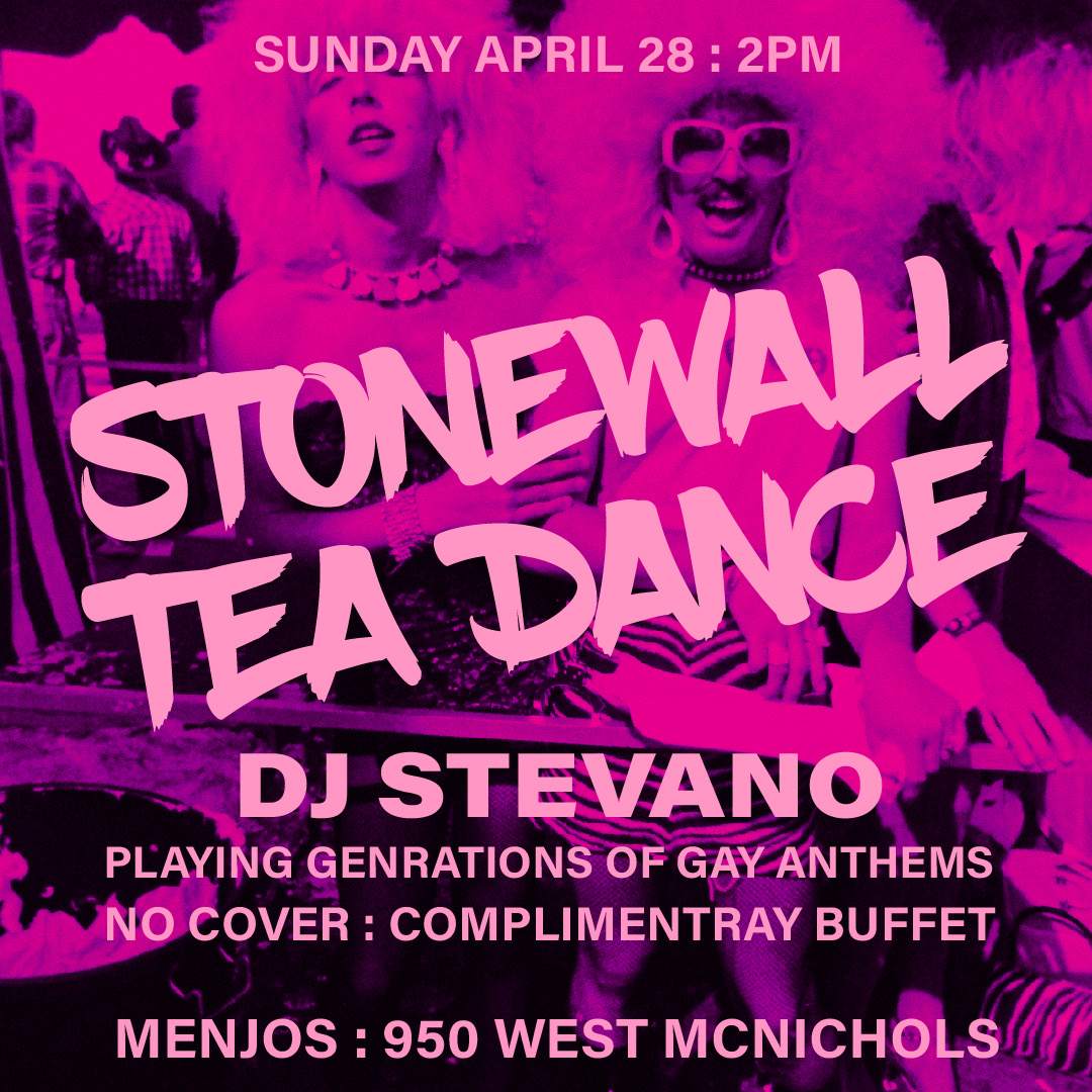 StoneWall Tea Dance - Página frontal