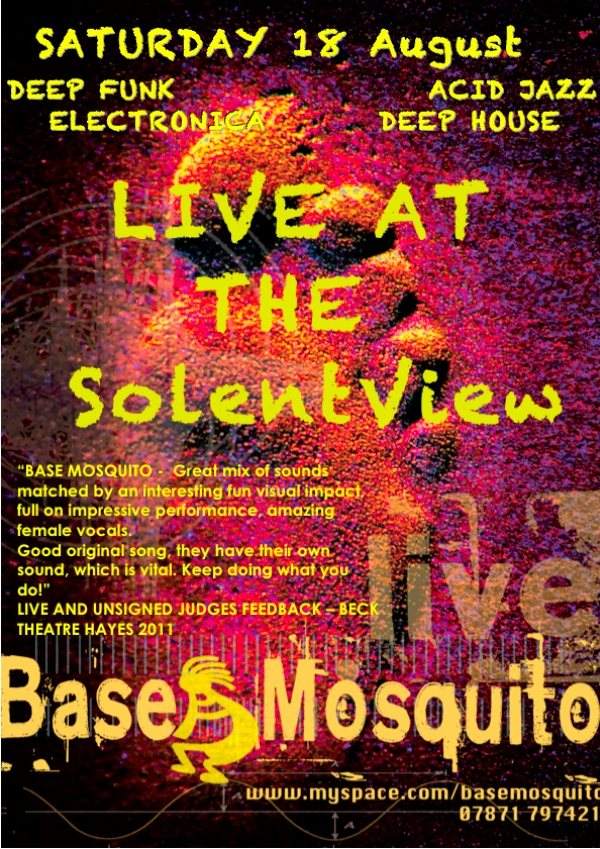 Base Mosquito Live - Summer Electronic Music Sessions - Uplifting and Personal - Página frontal