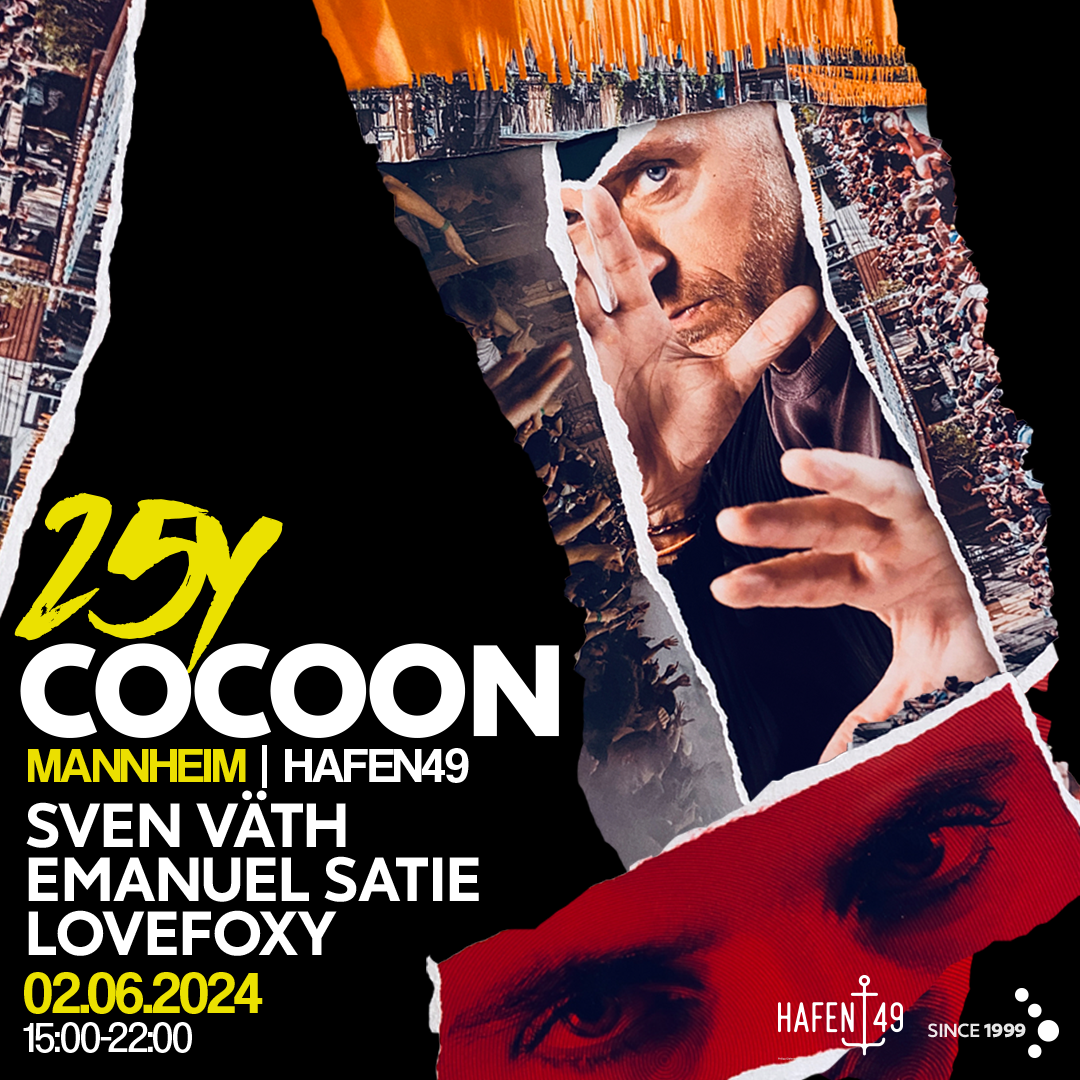 Cocoon 25Y at Mannheim - フライヤー表