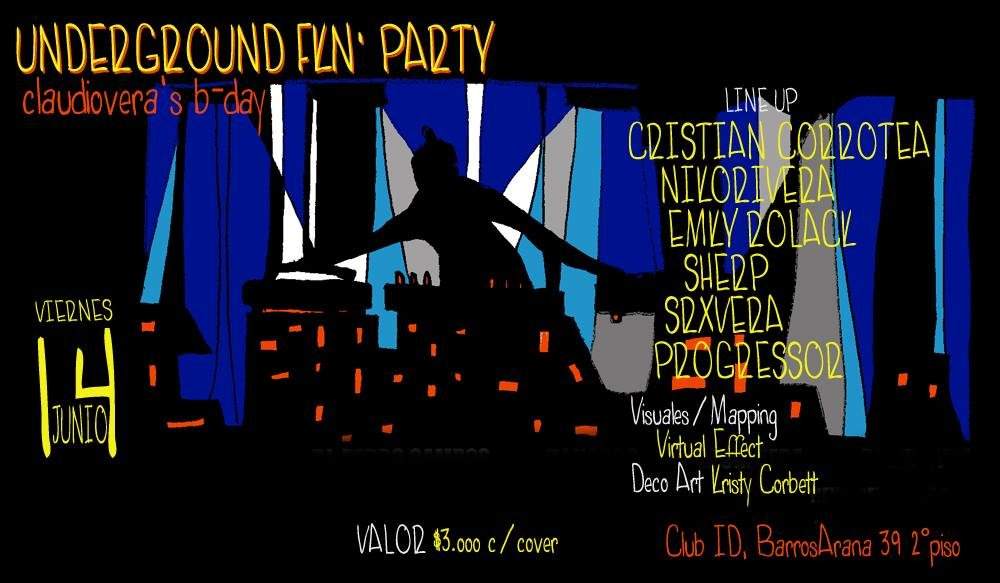Underground Fkn' Party - Página frontal