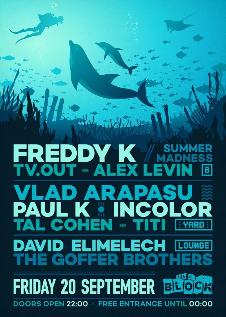 Summer Madness: Freddy K, TV.Out, Paul K, Incolor Vlad Arapasu - Página frontal