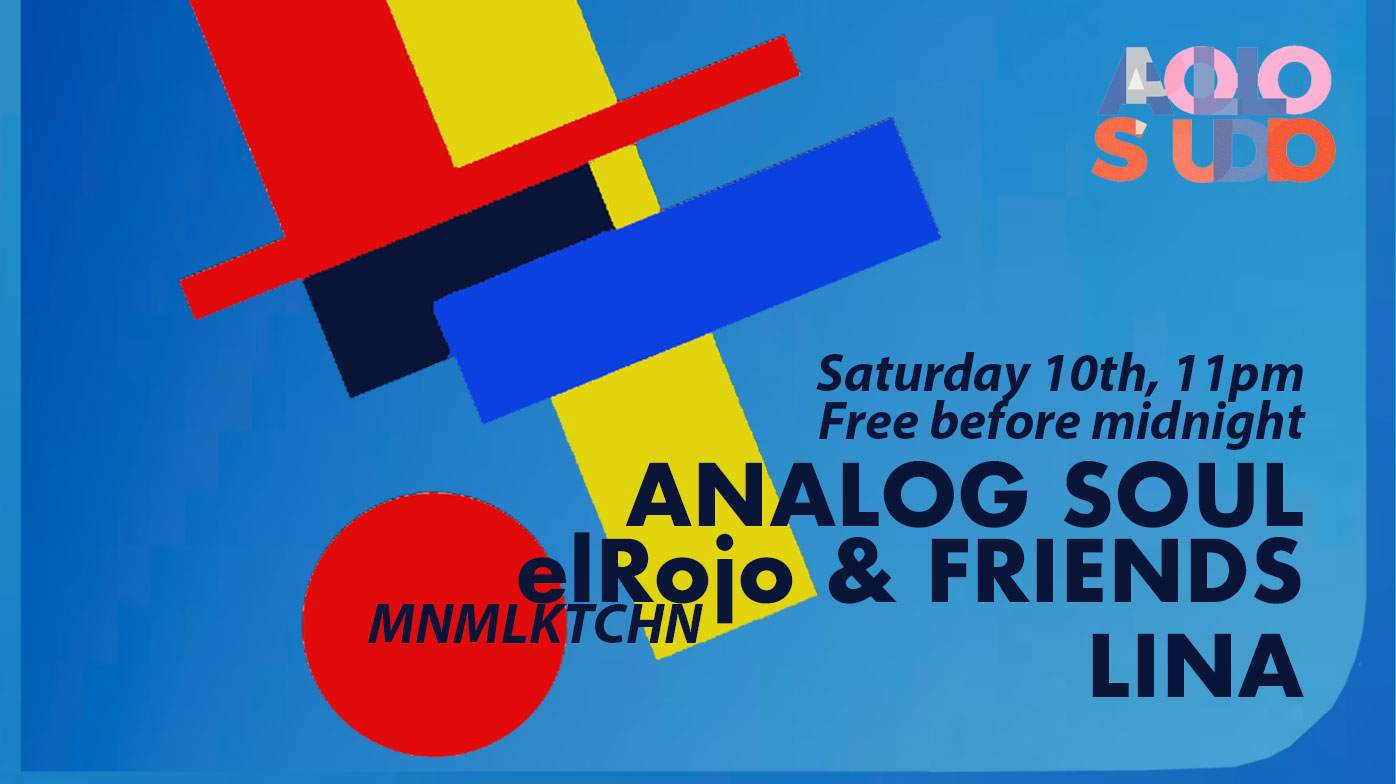 Apollo Studio W Analog Soul. elRojo & FRIENDS & LINA - Página frontal