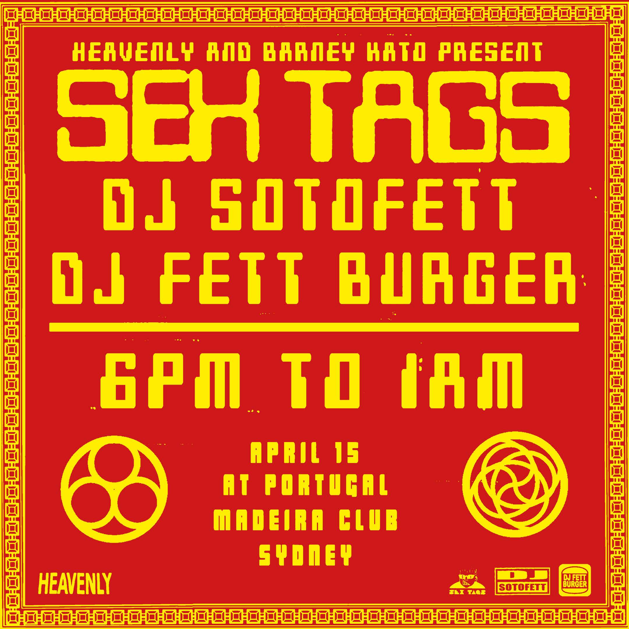 SEX TAGS: Fett Burger & Sotofett Extended B2B - Página frontal