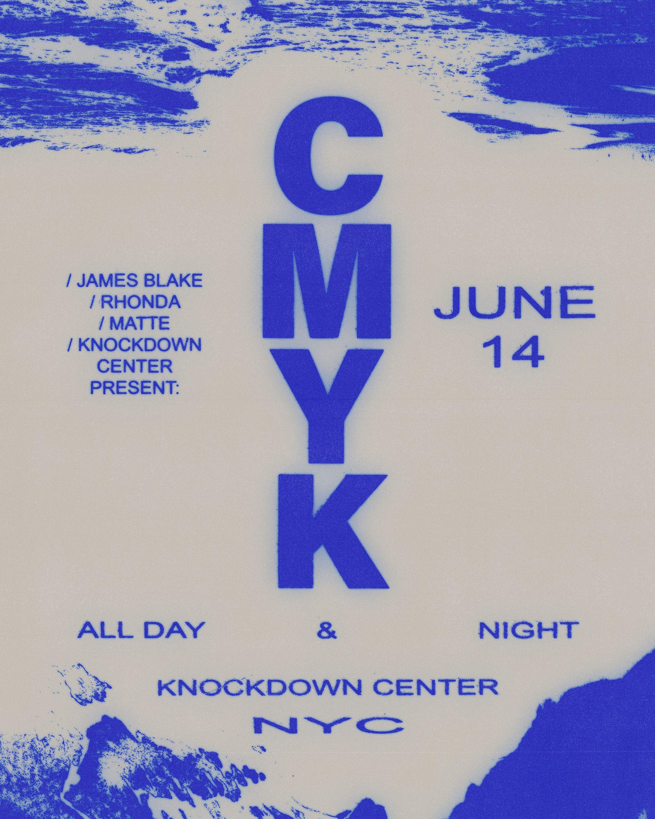 James Blake: CMYK (Day & Night) - Página frontal