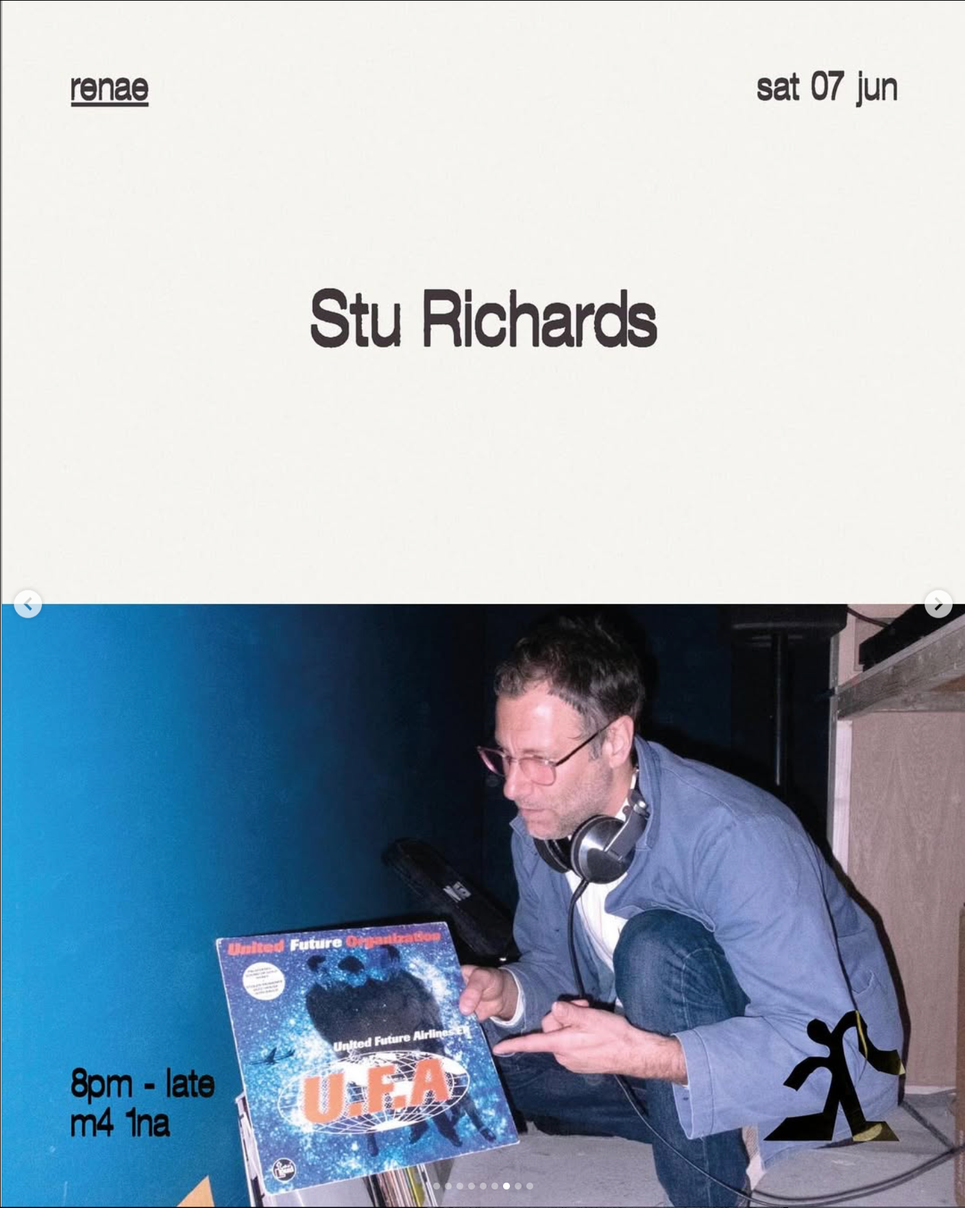 renae: Stu Richard at renae, Manchester