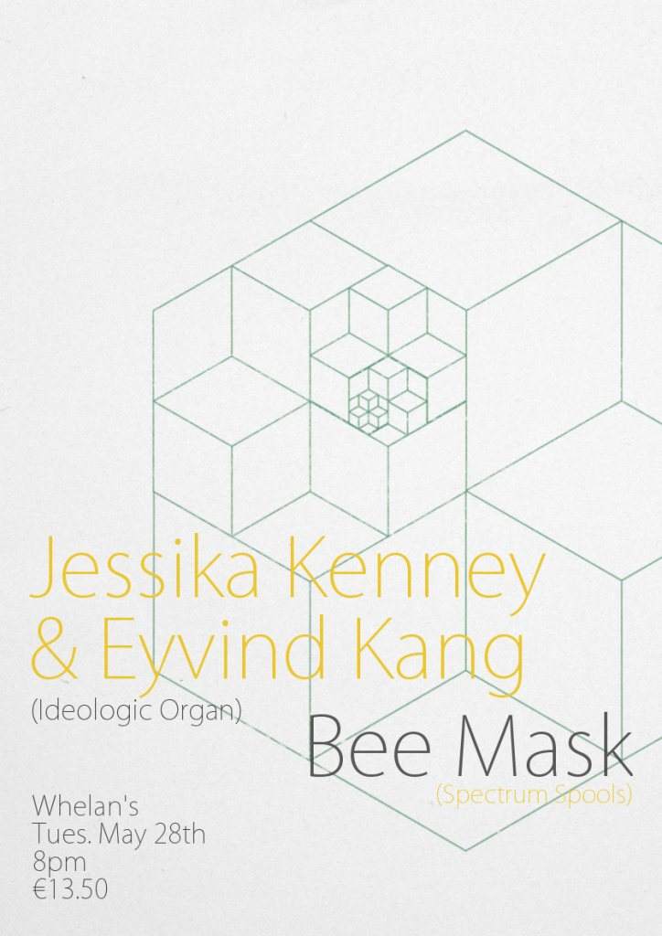 Misery Beat & Whelanslive present: Eyvind Kang & Jessika Kenney, Bee Mask - Página frontal