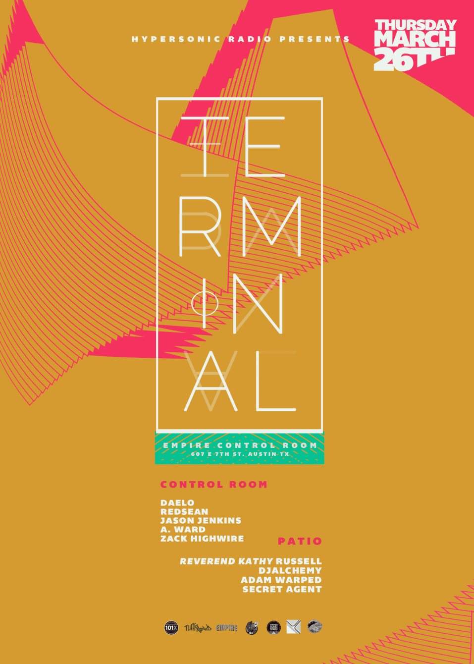 Terminal Feat. Daelo, Redsean, Jason Jenkins, A. Ward & Zack Highwire - Página frontal