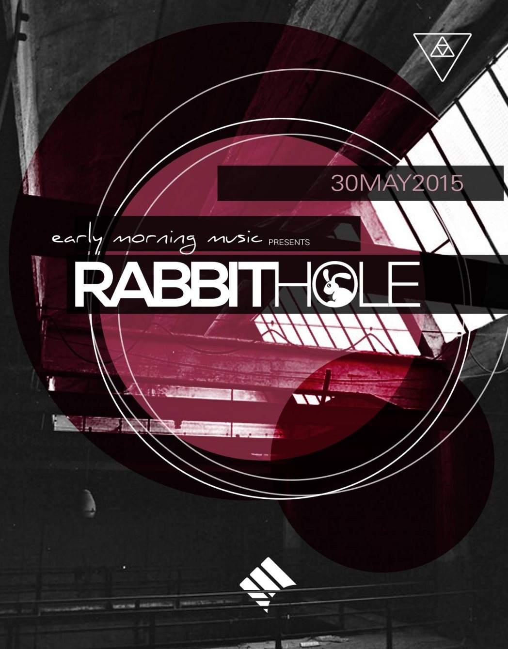 Early Morning Music presents: Rabbithole - フライヤー表