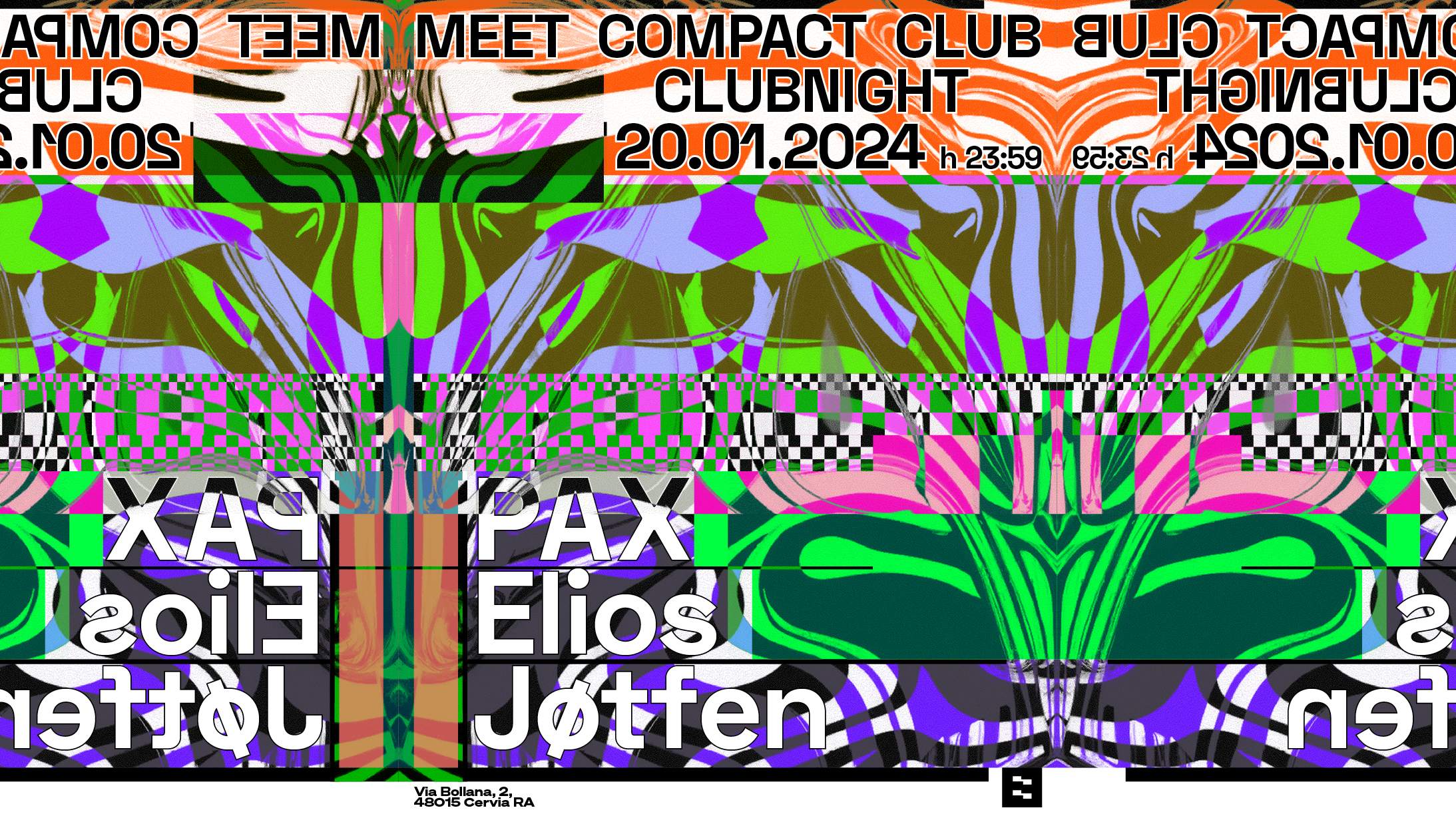 Meet Compact Club with PAX - フライヤー表