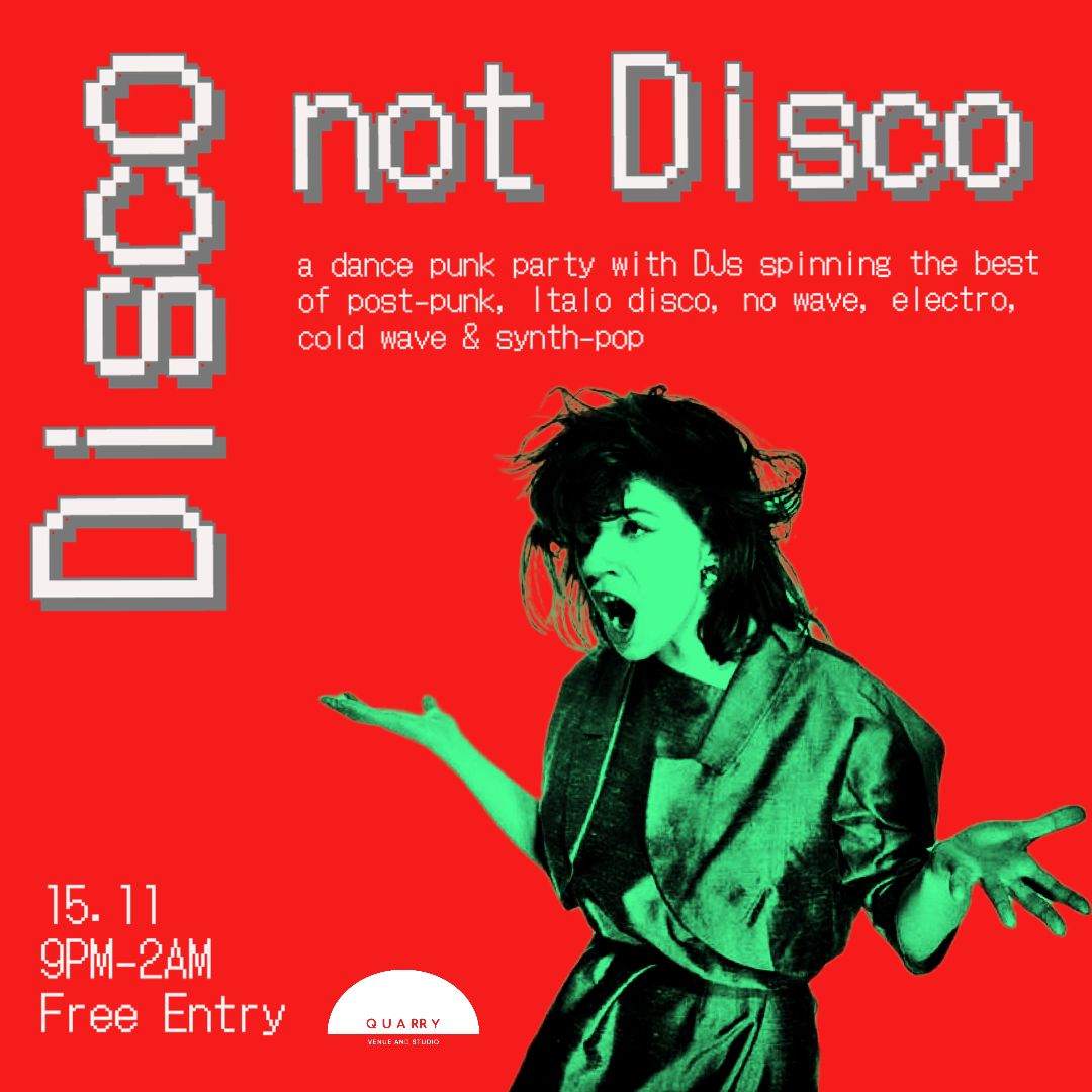 Disco not Disco at Q U A RR Y, Liverpool