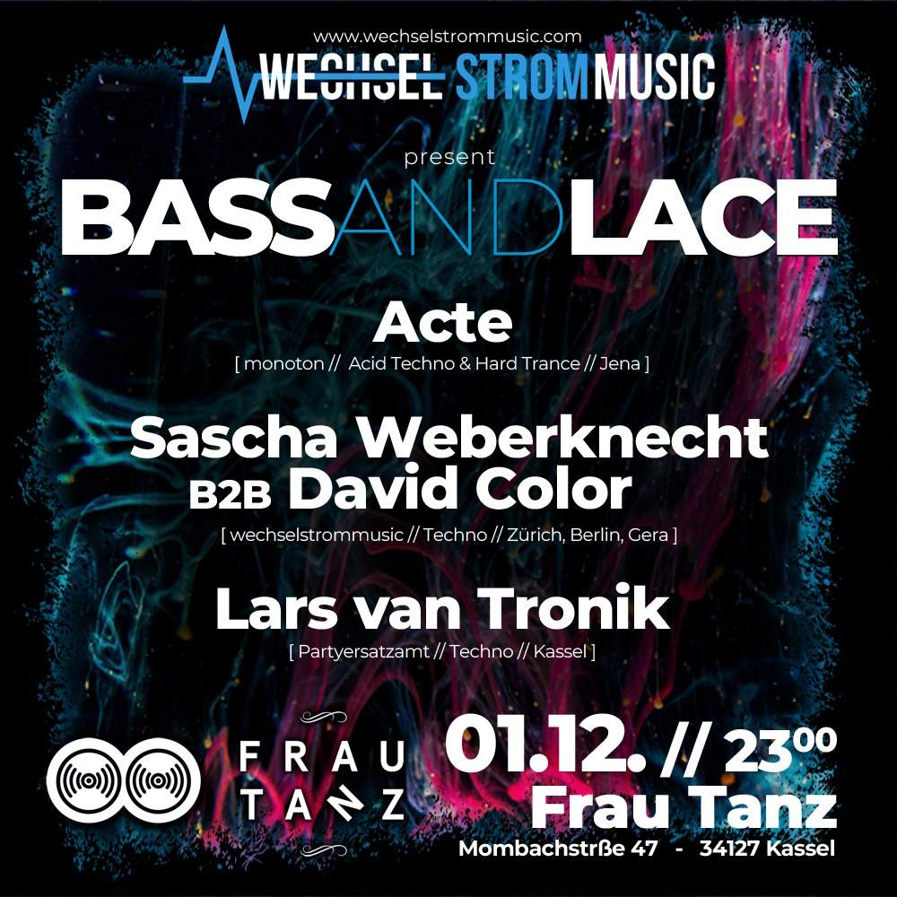 Bass and Lace #1.2 Frau Tanz Kassel - Página frontal
