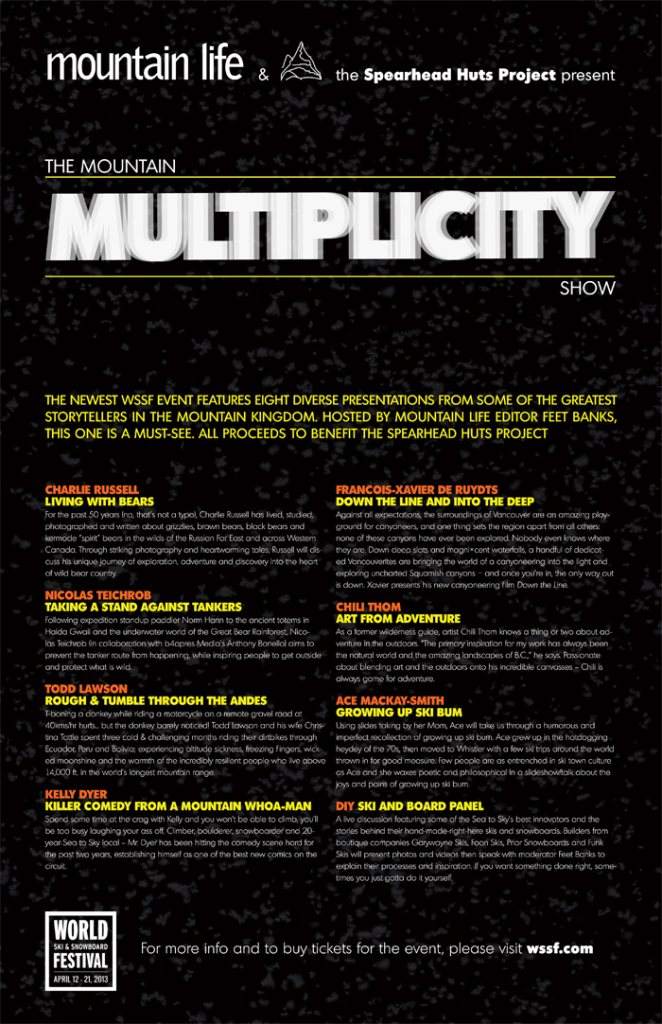 Mountain Multiplicity - フライヤー表