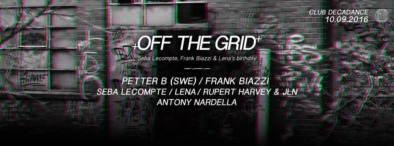Off The Grid with Petter B - Página frontal