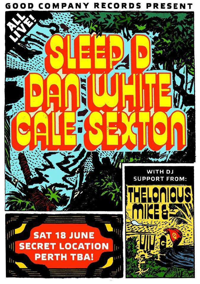 Good Company & Butter Sessions present Sleep D, Dan White, Cale Sexton - Página frontal